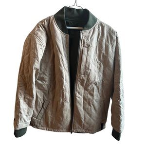NWT men’s L Bylt quilted reversible bomber jacket
